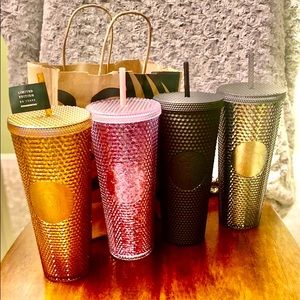 Starbucks tumblers price varies please message.Great holiday gifts!!!
